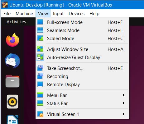 Installing Ubuntu Desktop Lts On A Virtual Machine Using