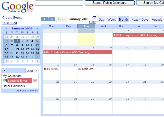 Gantt Chart Google Calendar