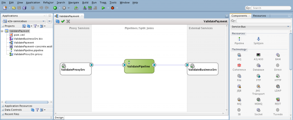 SB development in JDeveloper