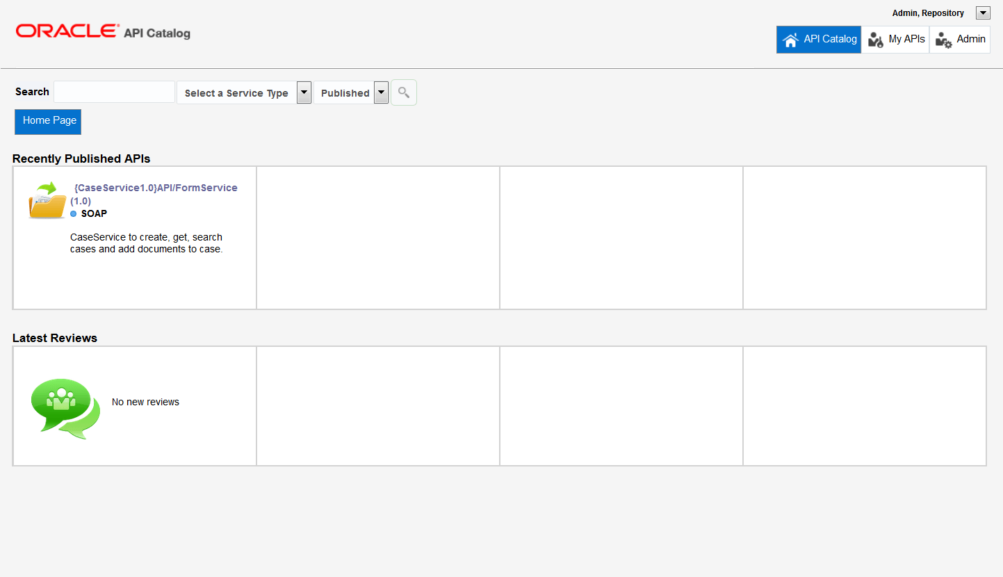Indepth look into Oracle API Catalog (OAC) 12c