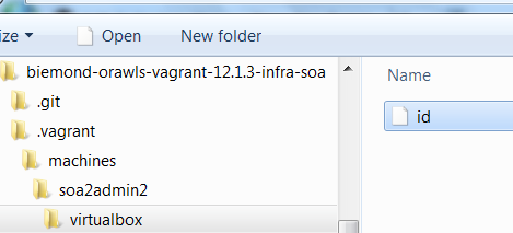 Re-establishing reference from Vagrant to VirtualBox VM