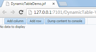 Dynamic table in ADF 12c