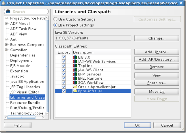 ejb_cache - 007 project libraries