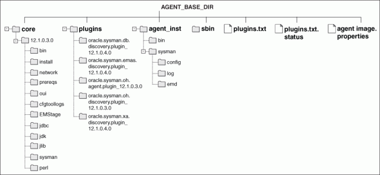 Relocating base directory Enterprise Manager’s central agent