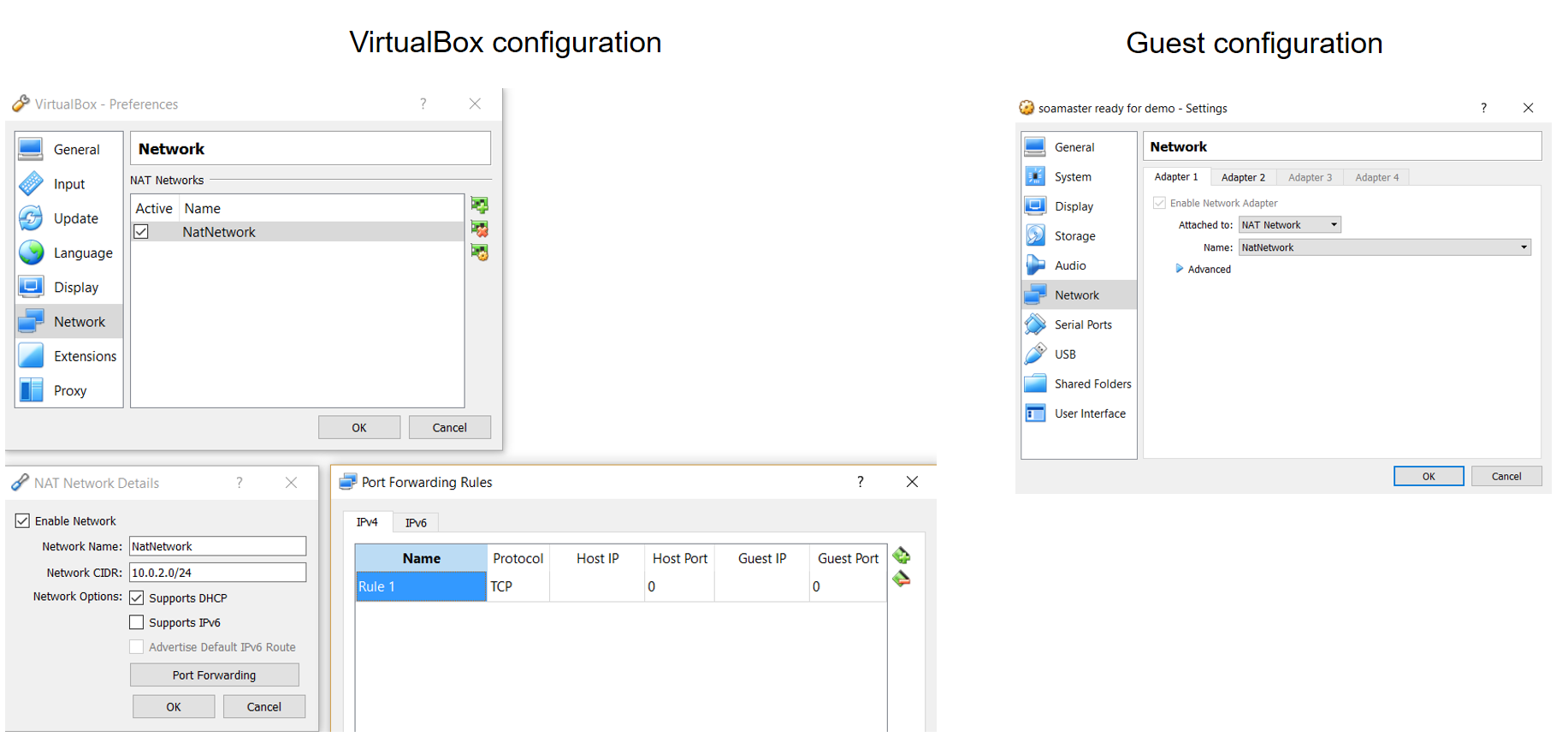 oracle virtualbox internal network