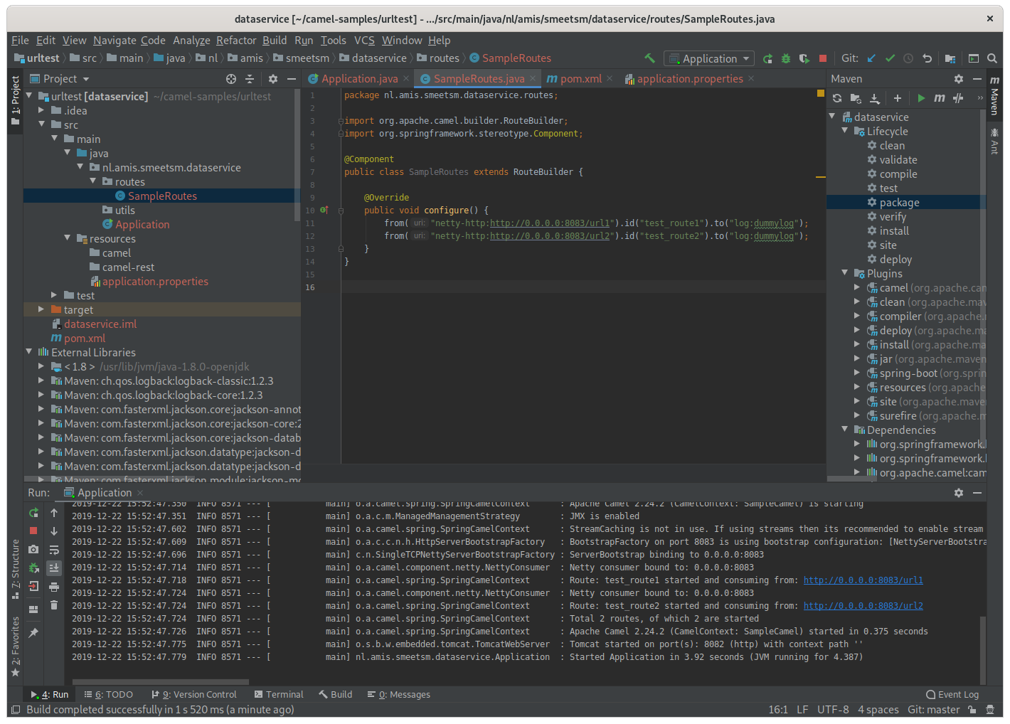 Apache Camel + Spring Boot Different components to expose HTTP endpoints