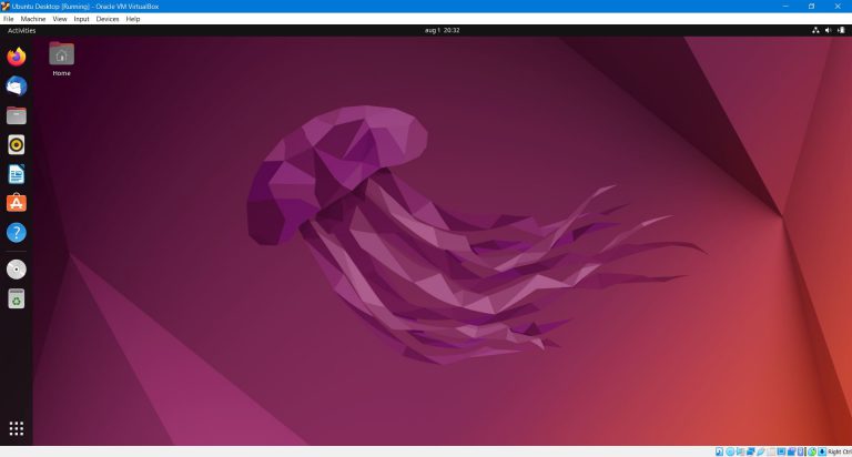 Installing Ubuntu Desktop 22.04 LTS on a virtual machine using VirtualBox