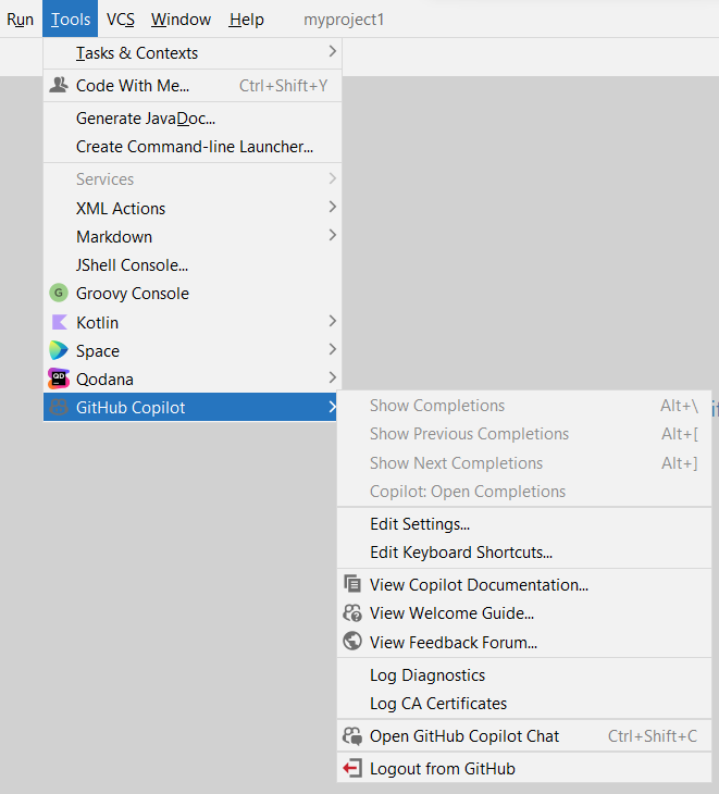 Using GitHub Copilot In IntelliJ IDEA - AMIS Technology Blog | Oracle ...