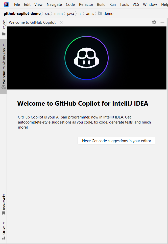 Using GitHub Copilot In IntelliJ IDEA - AMIS Technology Blog | Oracle ...