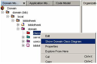 Show Domain Class Diagram