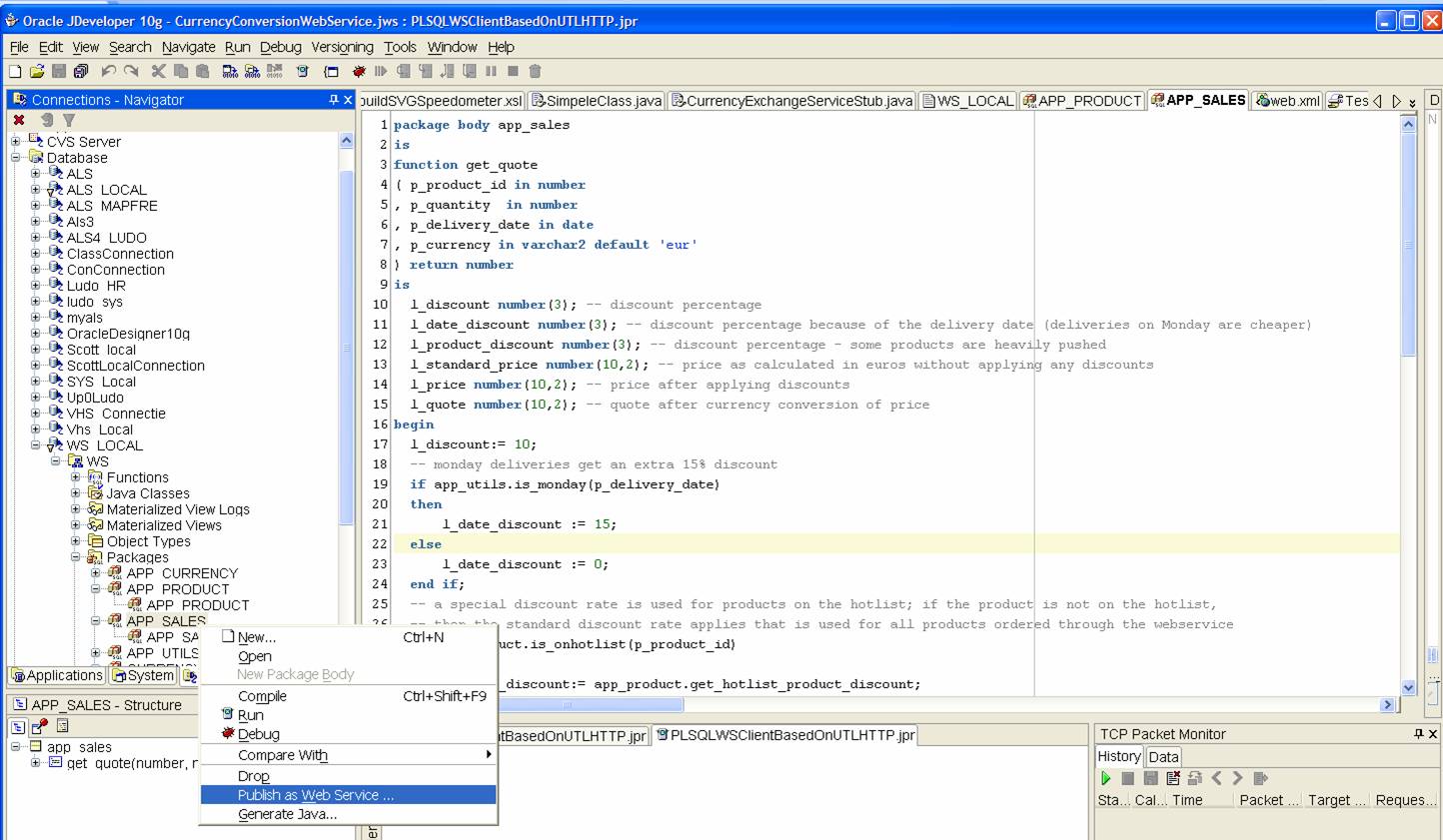 Oracle pl sql if case